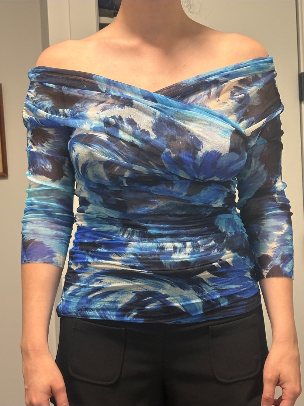 Fuzzi 3/4 sleeve top
